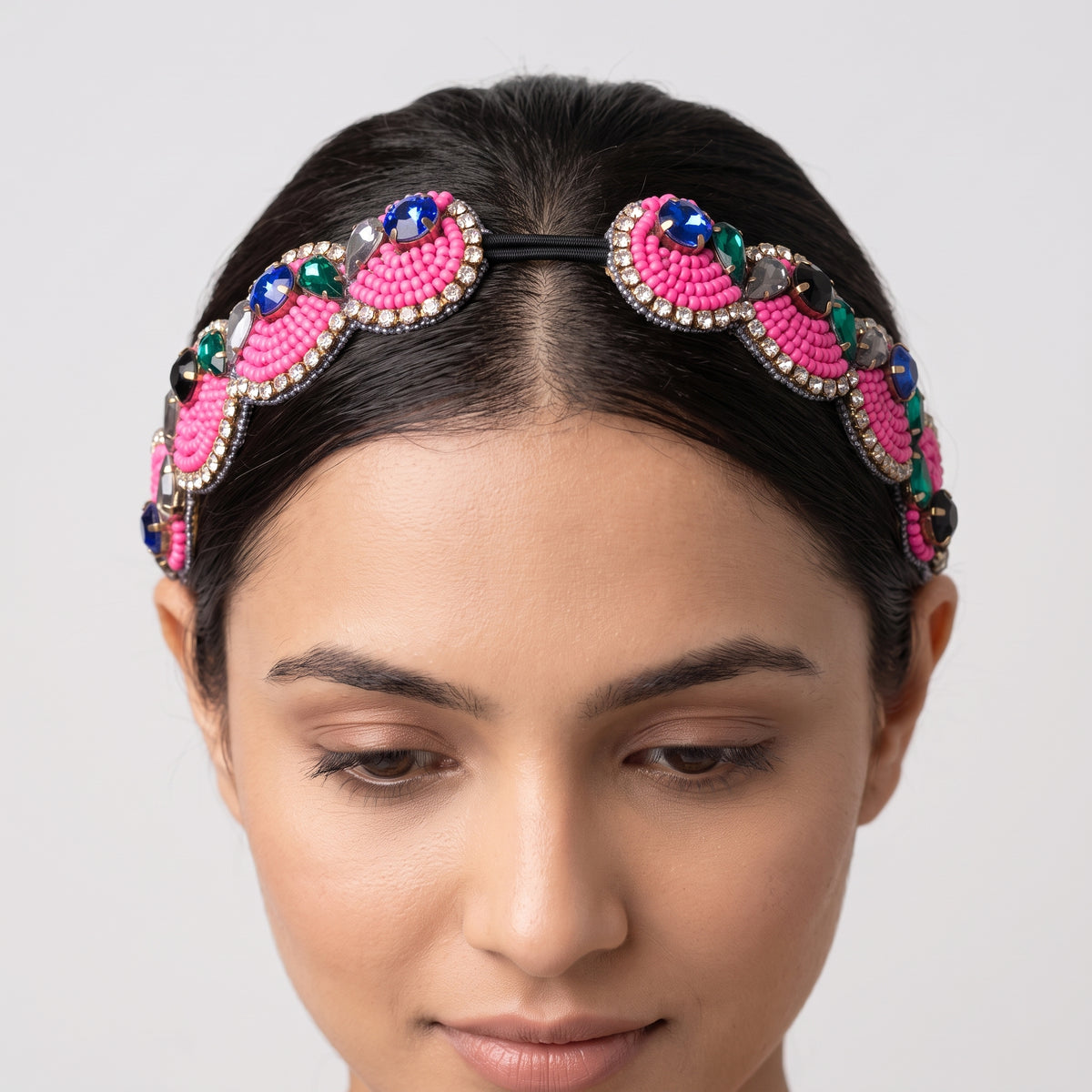 Beaded Embellished Statement Headband