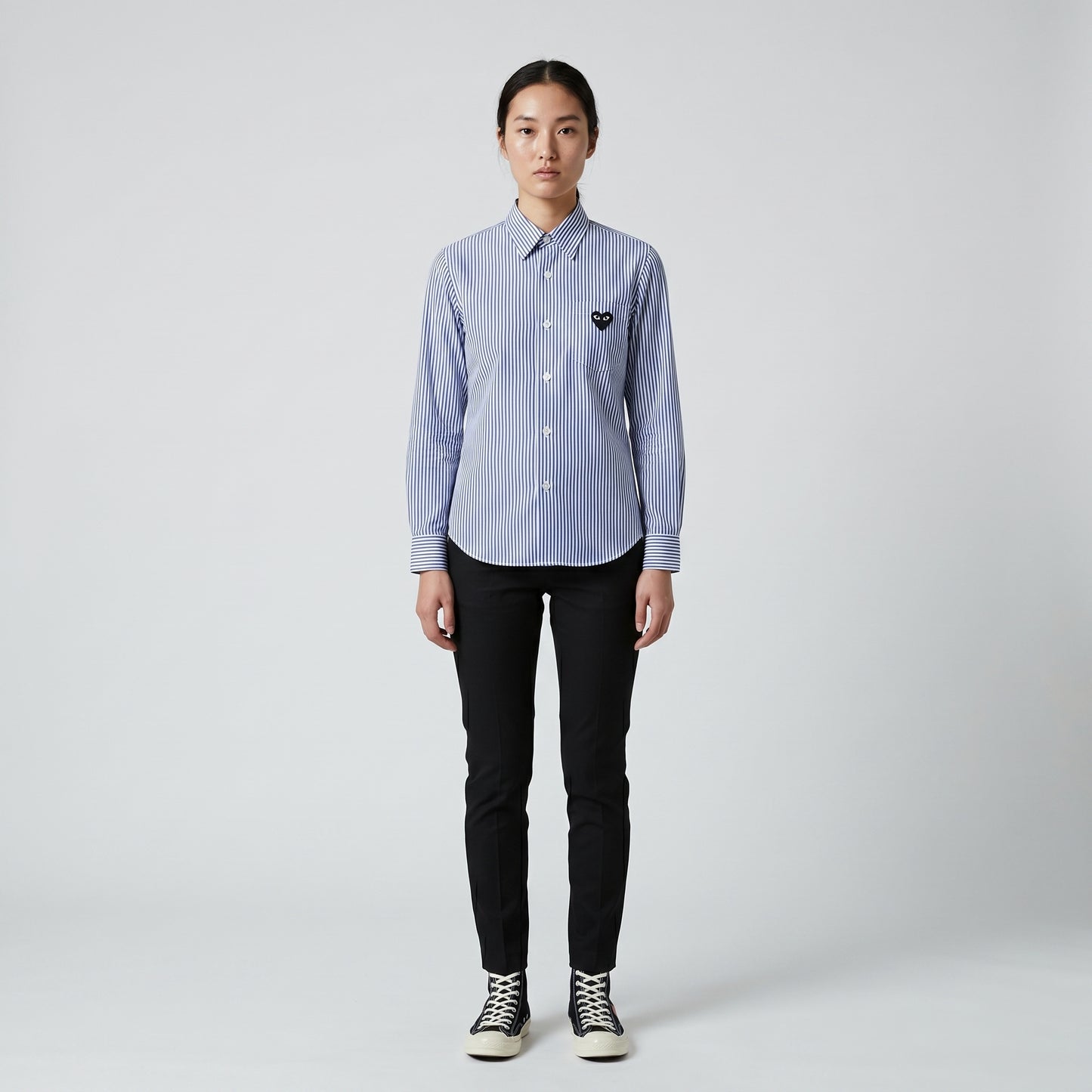 Classic Striped Button Down Shirt