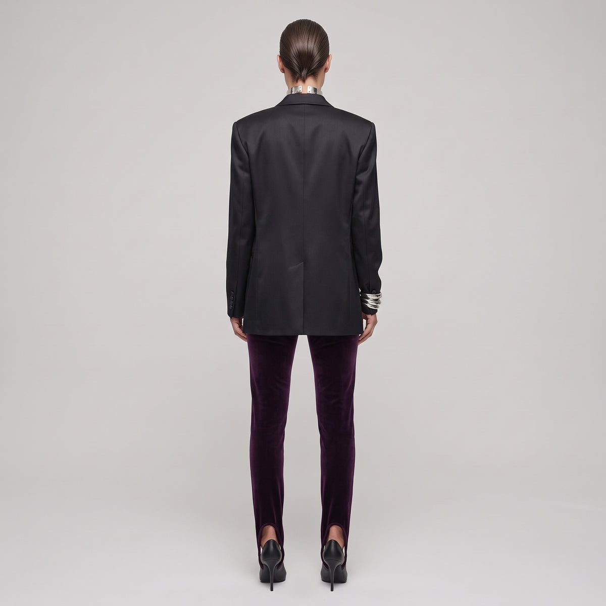 Plush Velvet Stirrup Leggings