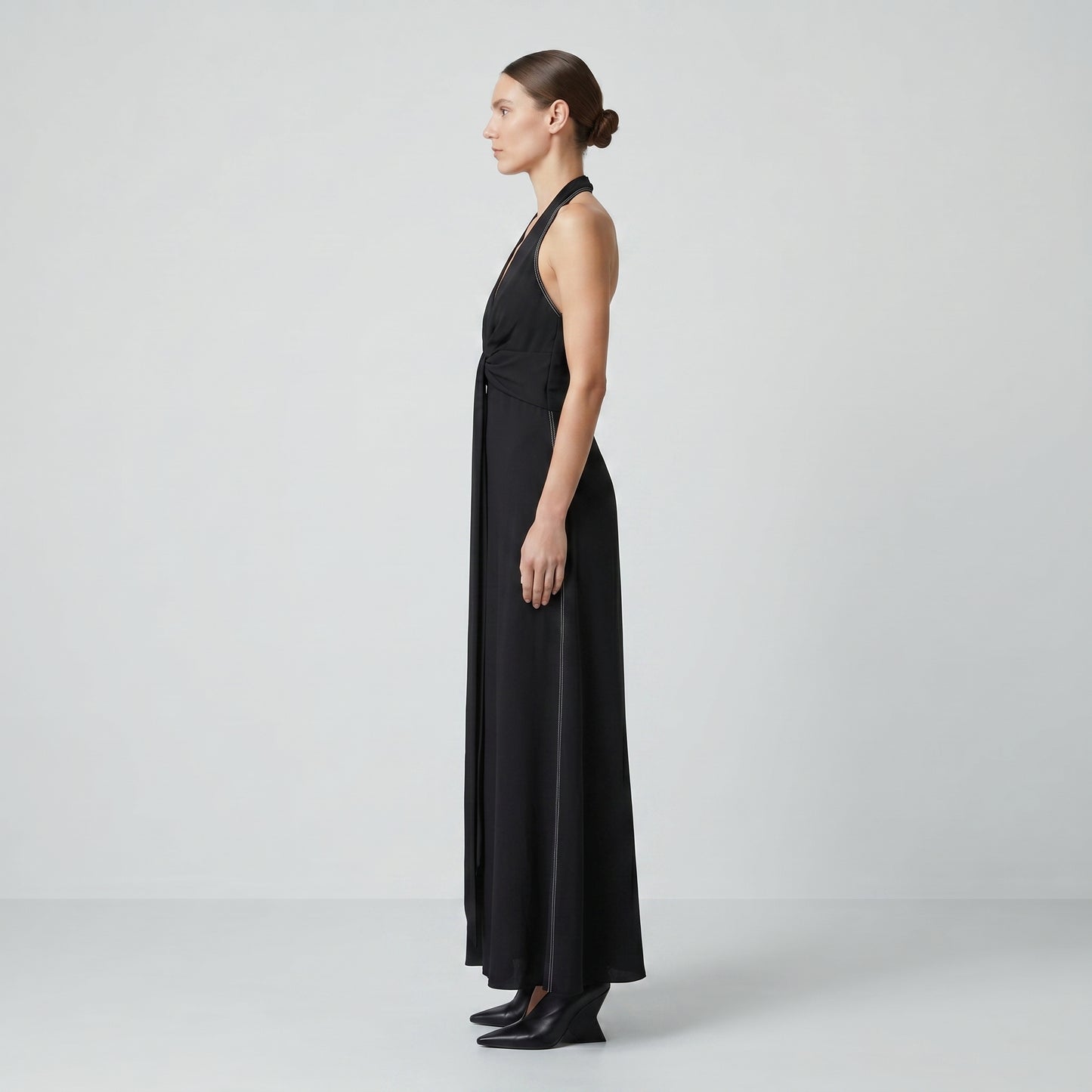 Halter Neck  Long dress