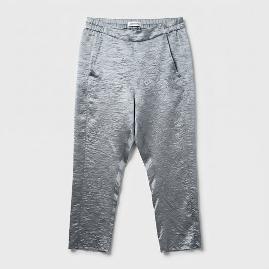 Metallic Crinkled Elasticated Trousers