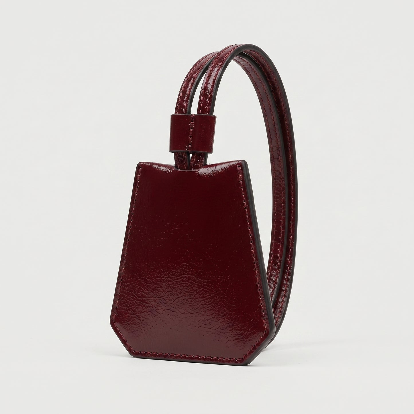 Patent Leather Keyholder Necklace