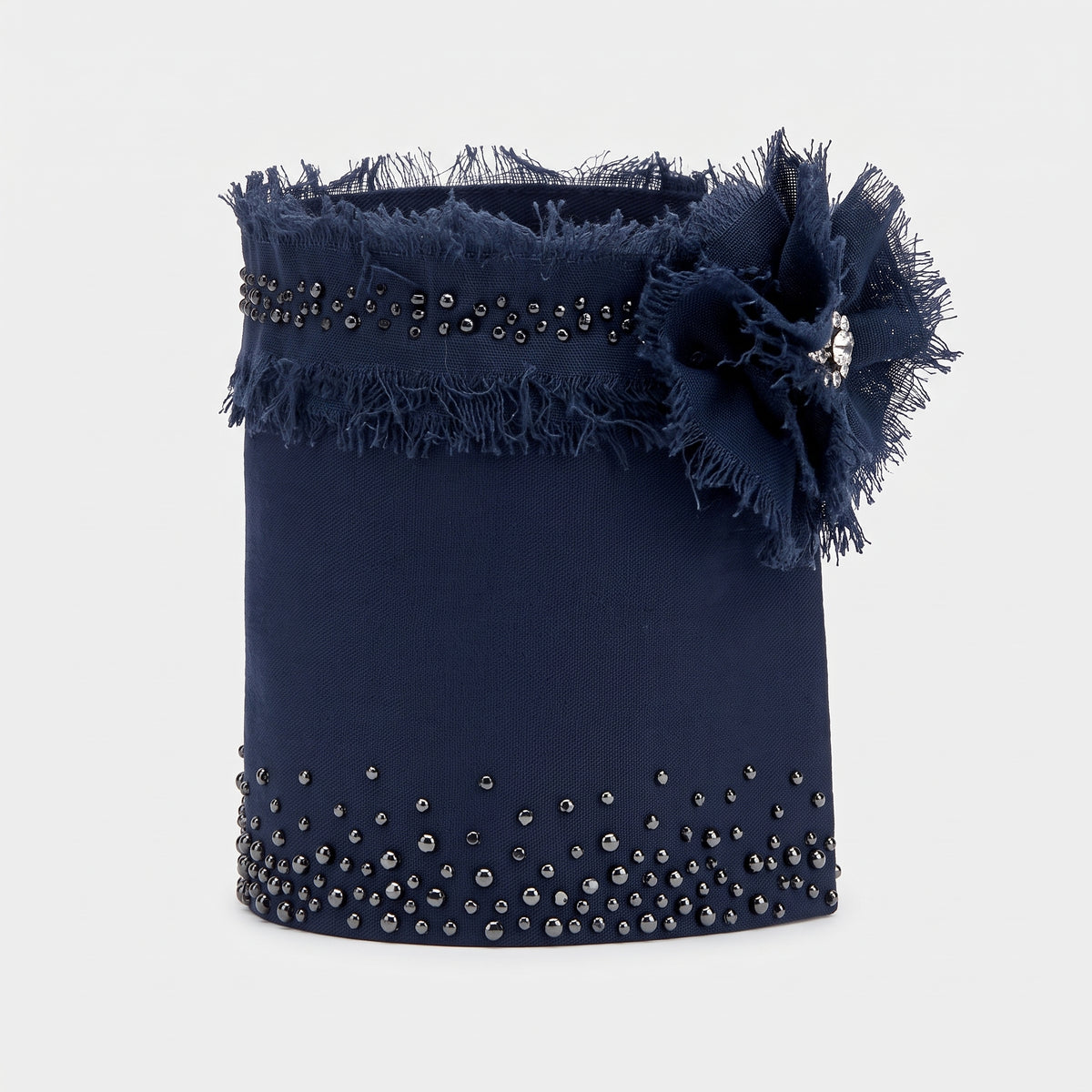 Embellished Frayed Edge Cuff