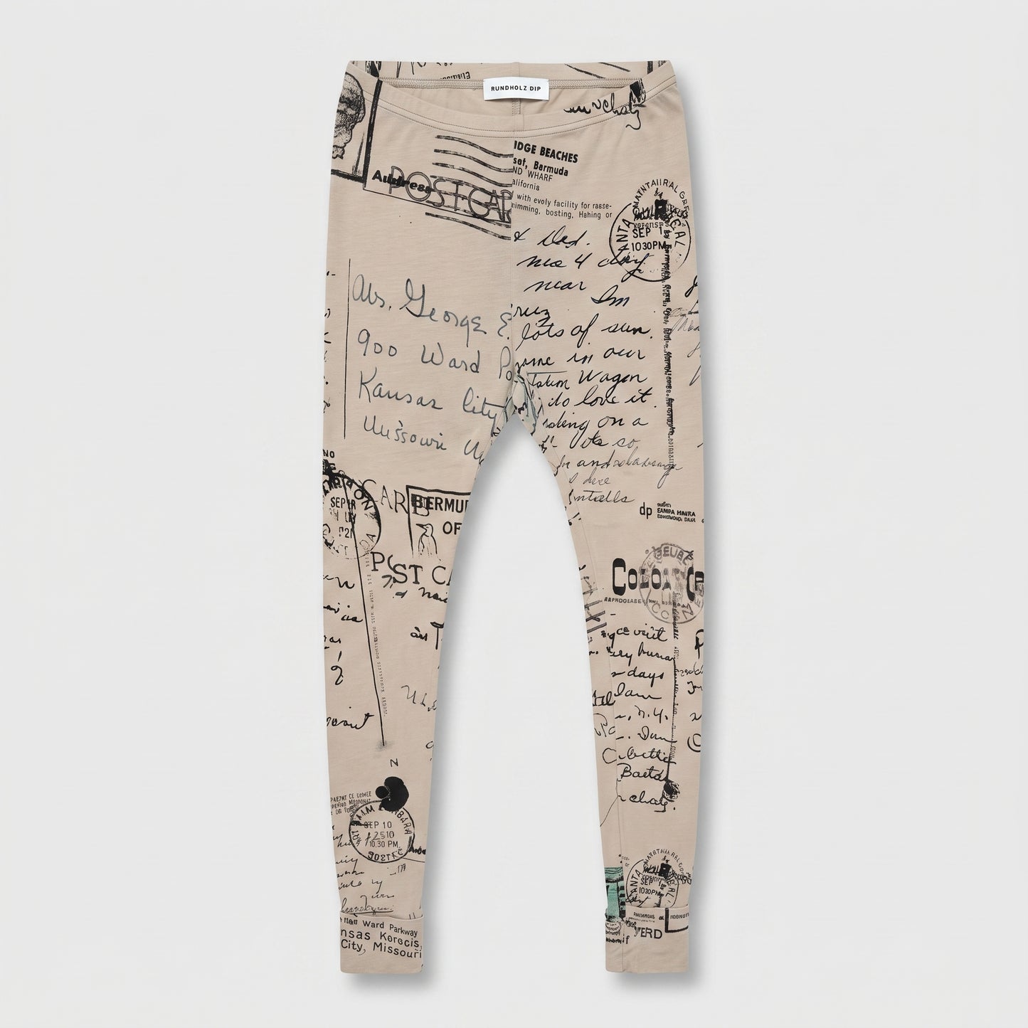 Graphic Print Stretchy Leggings