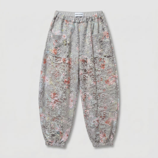 Floral Lace Jogger Trousers