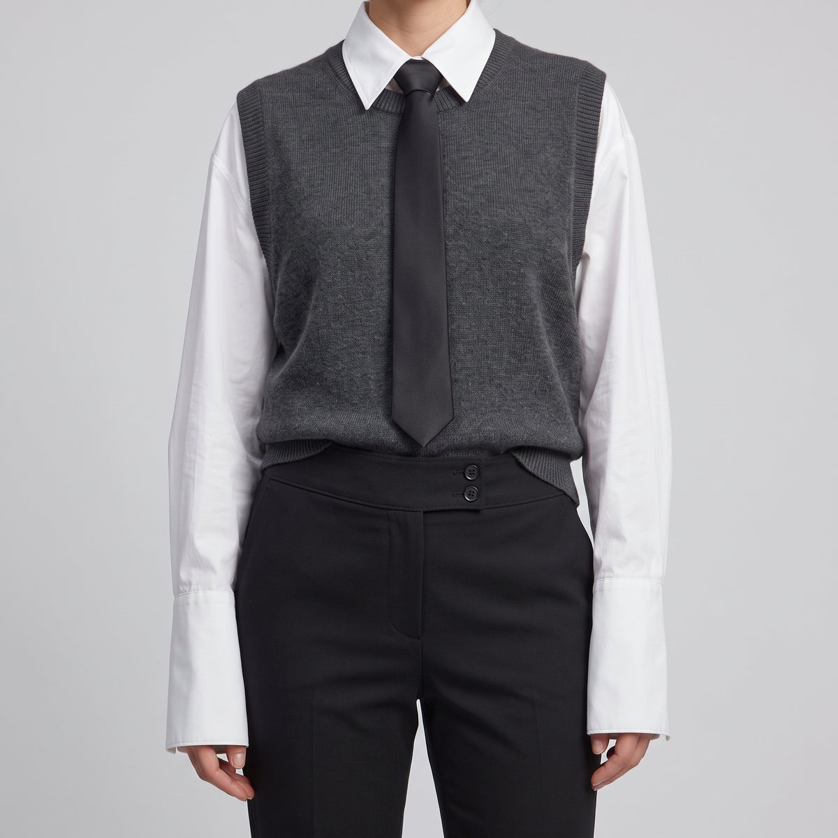 Tailored Classic Black Trousers