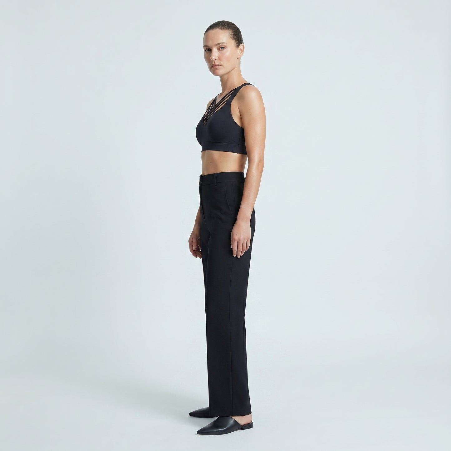 Strappy Crisscross Active Sports Bra