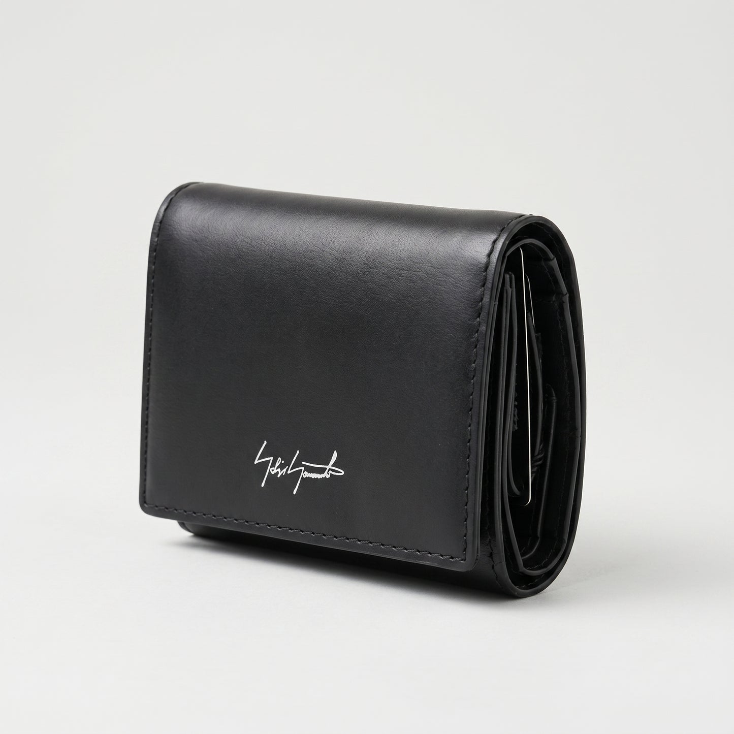 Minimalist Black Leather Wallet
