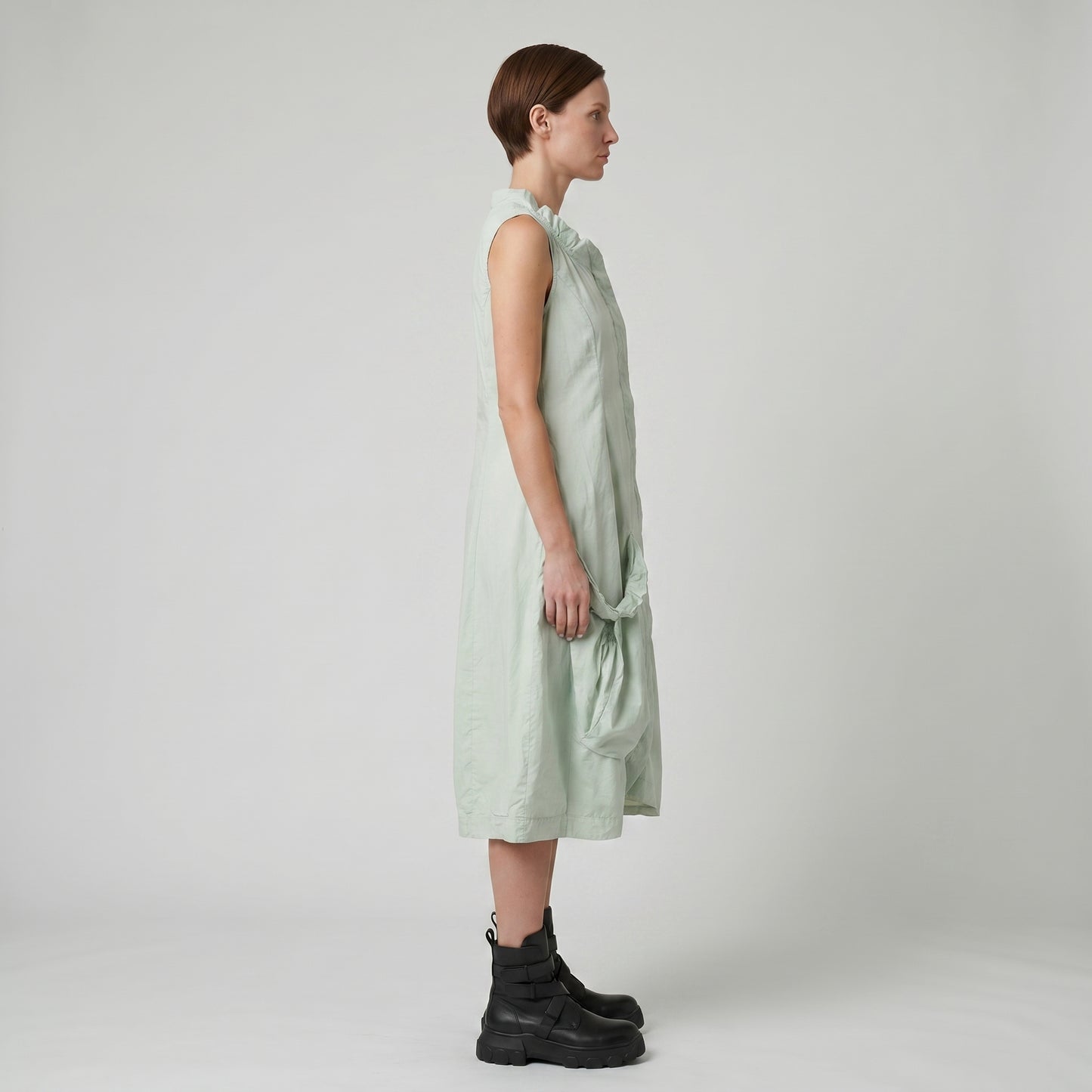 Asymmetric Sleeveless Wrap Vest