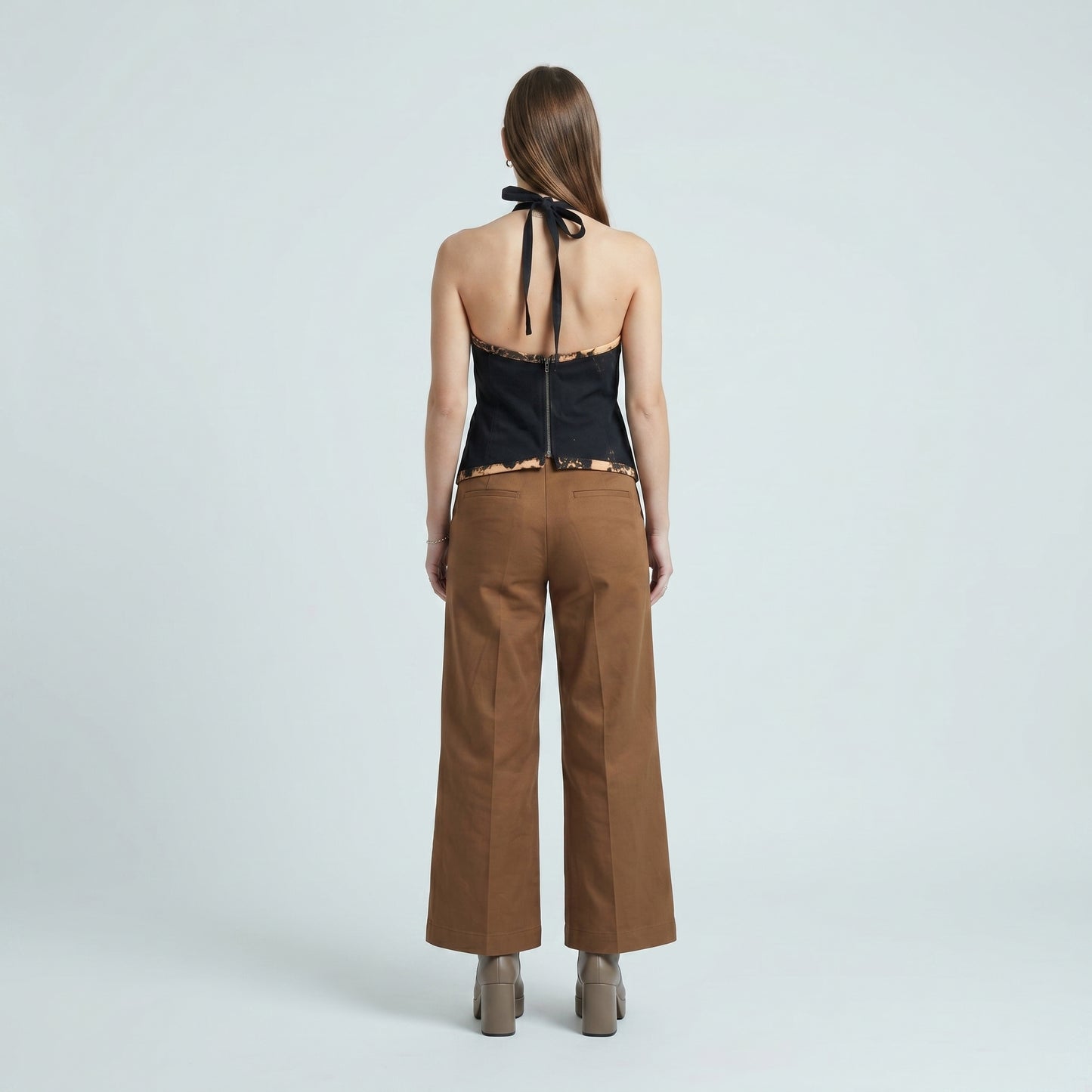 Halter Neck Corset Top