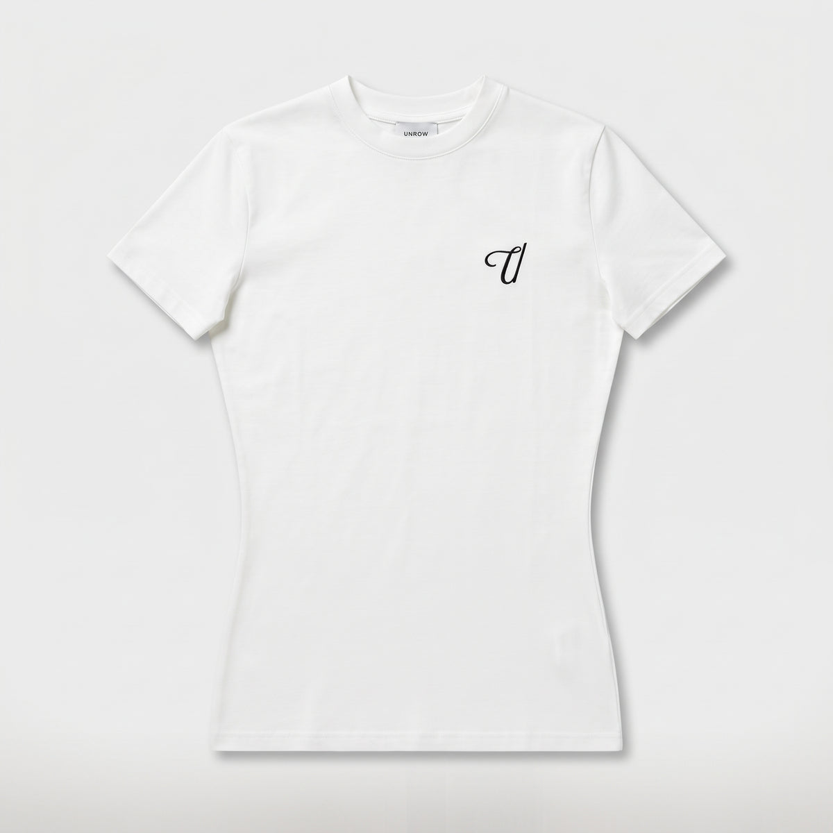 Minimalist Embroidered White Tee