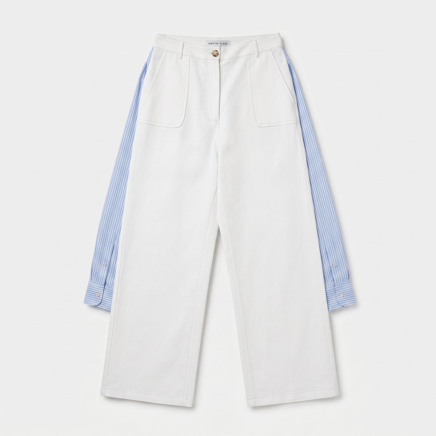 Hybrid Striped Detail Trousers