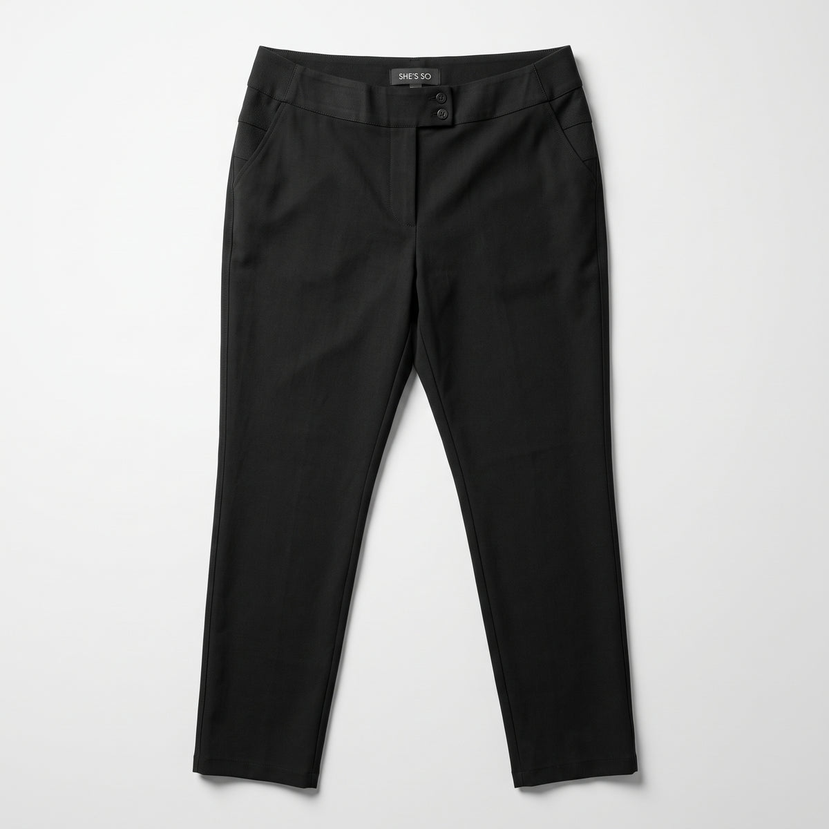 Tailored Classic Black Trousers