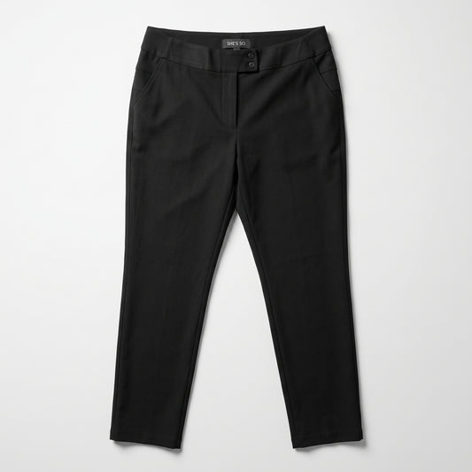 Tailored Classic Black Trousers