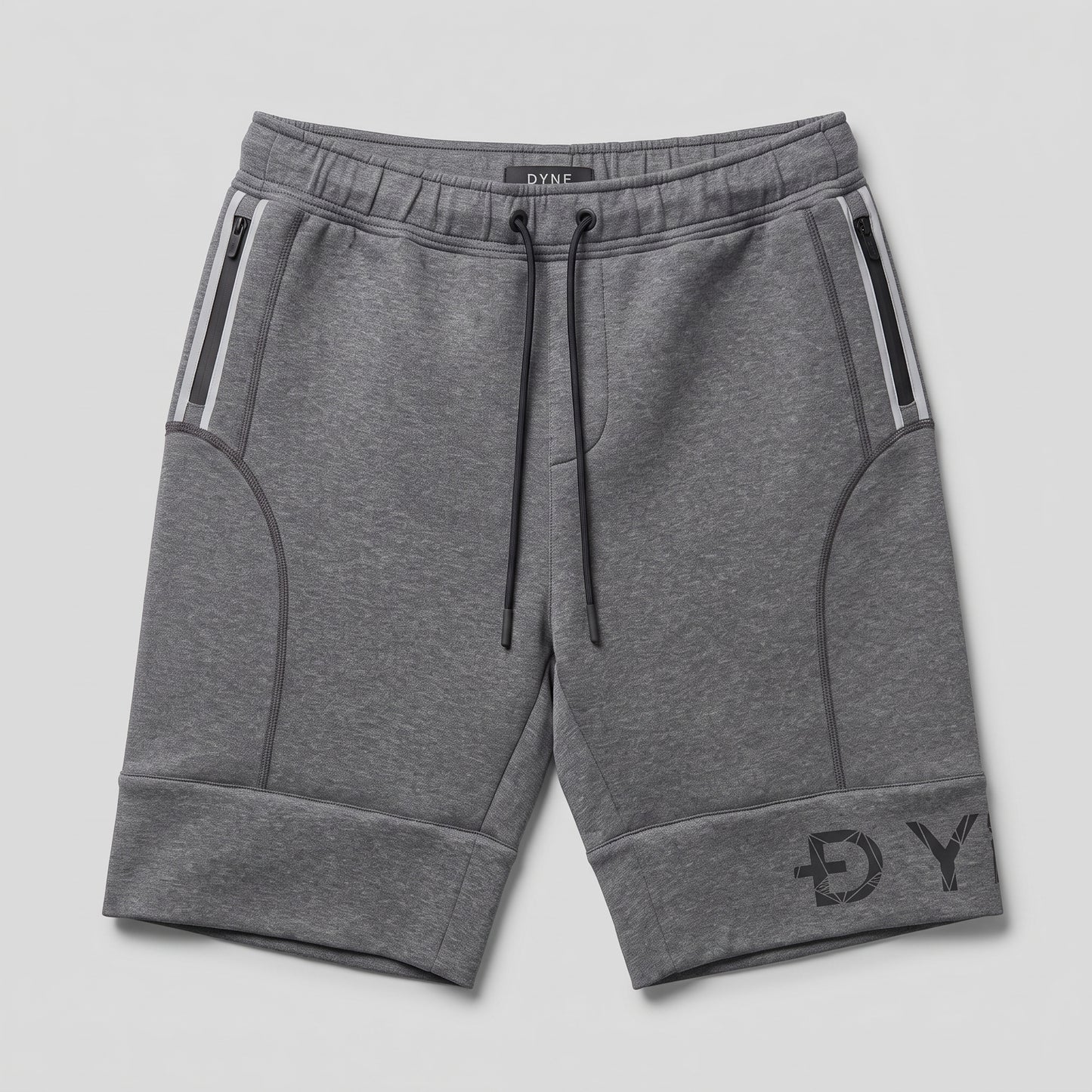 Athletic Grey Tech Jersey Shorts