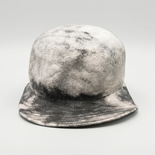 Mottled Lapin Felt Hat