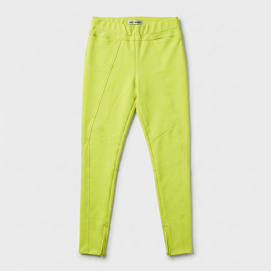 Neon Slim Fit Zippered Trousers