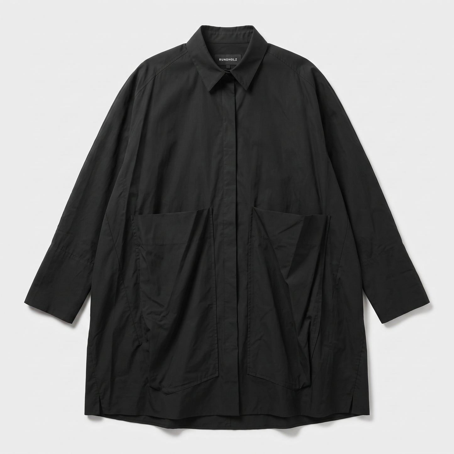 Oversized Utility Shirt Tunic