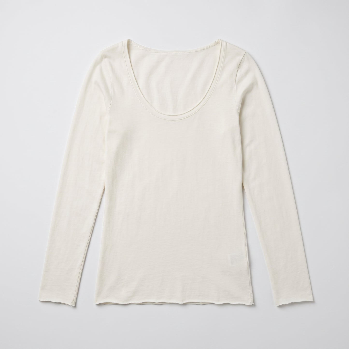 Essential Cream Long Sleeve Top