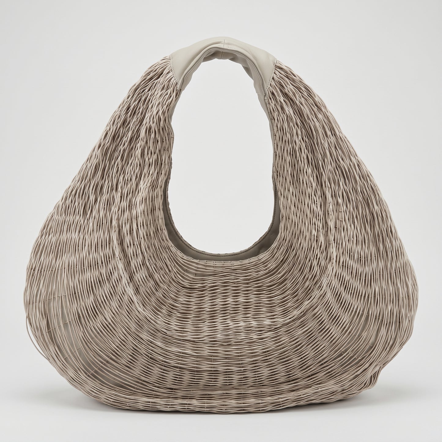 Bivalda Wide Woven Shoulder Bag