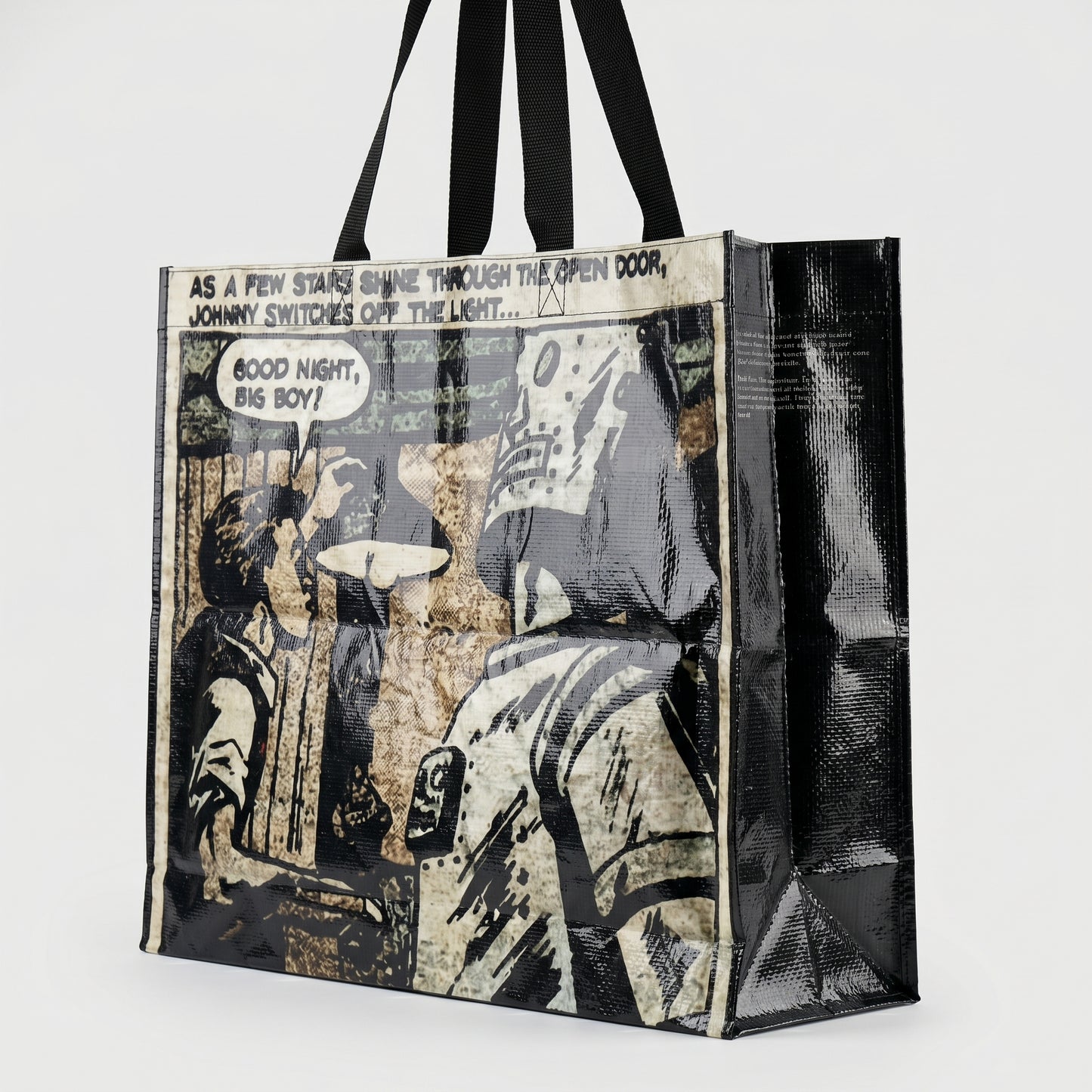 Illustrated Comic Strip Shopper Bag
