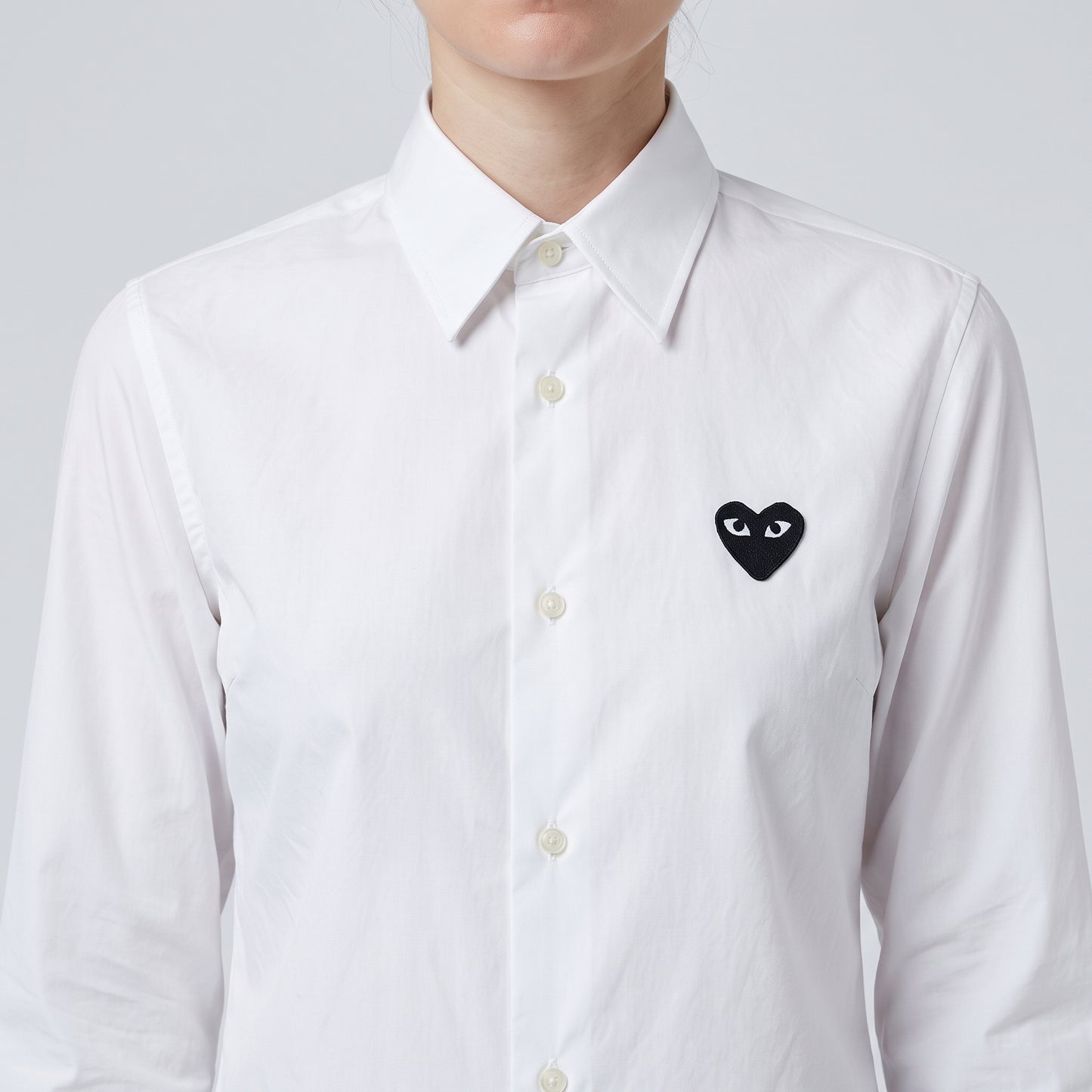 Classic White Cotton Poplin Shirt