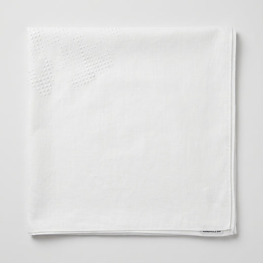 Textured Linen Square Scarf