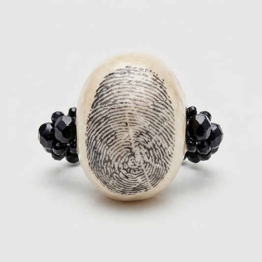 Artisan Fingerprint Statement Ring