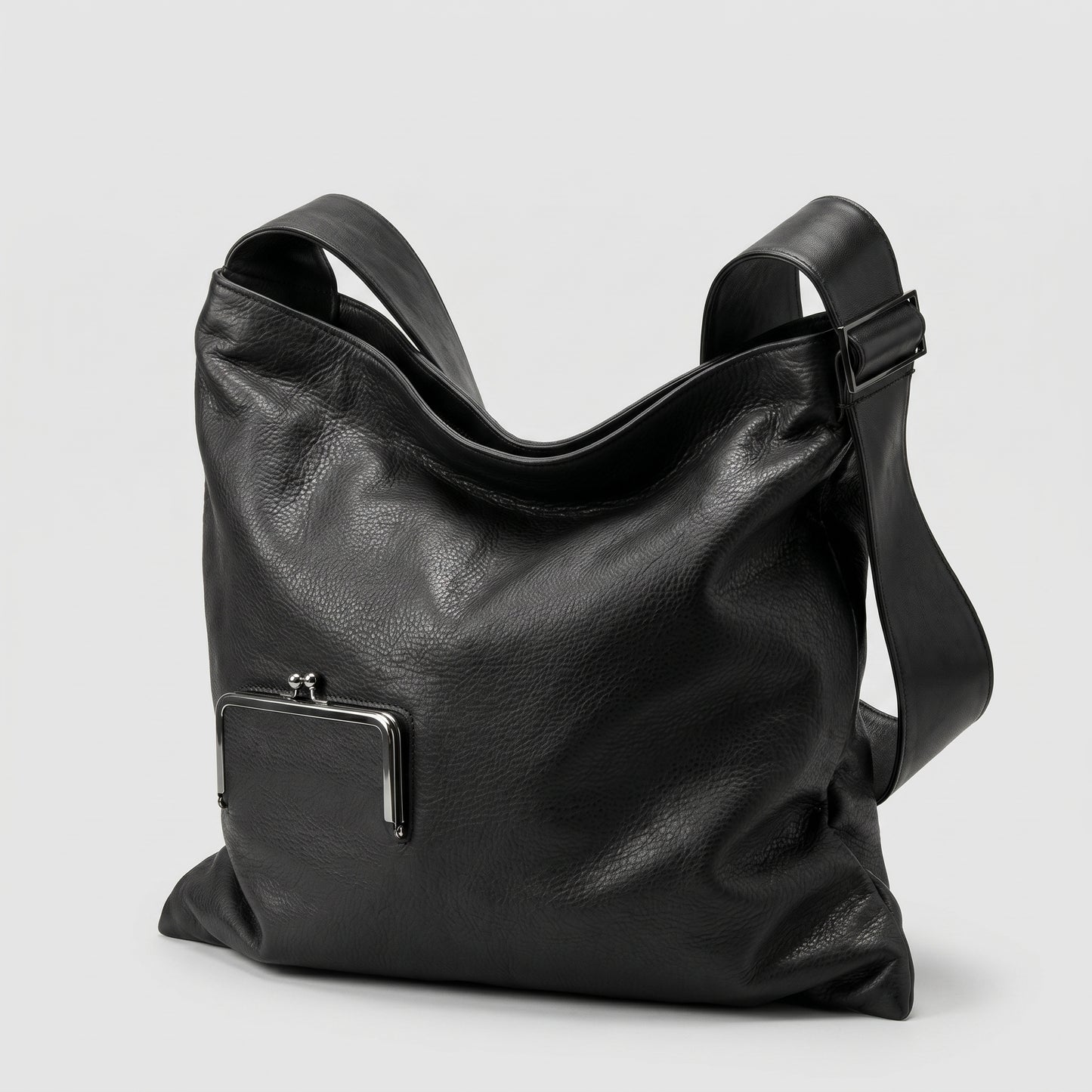 Minimalist Leather Shoulder Bag