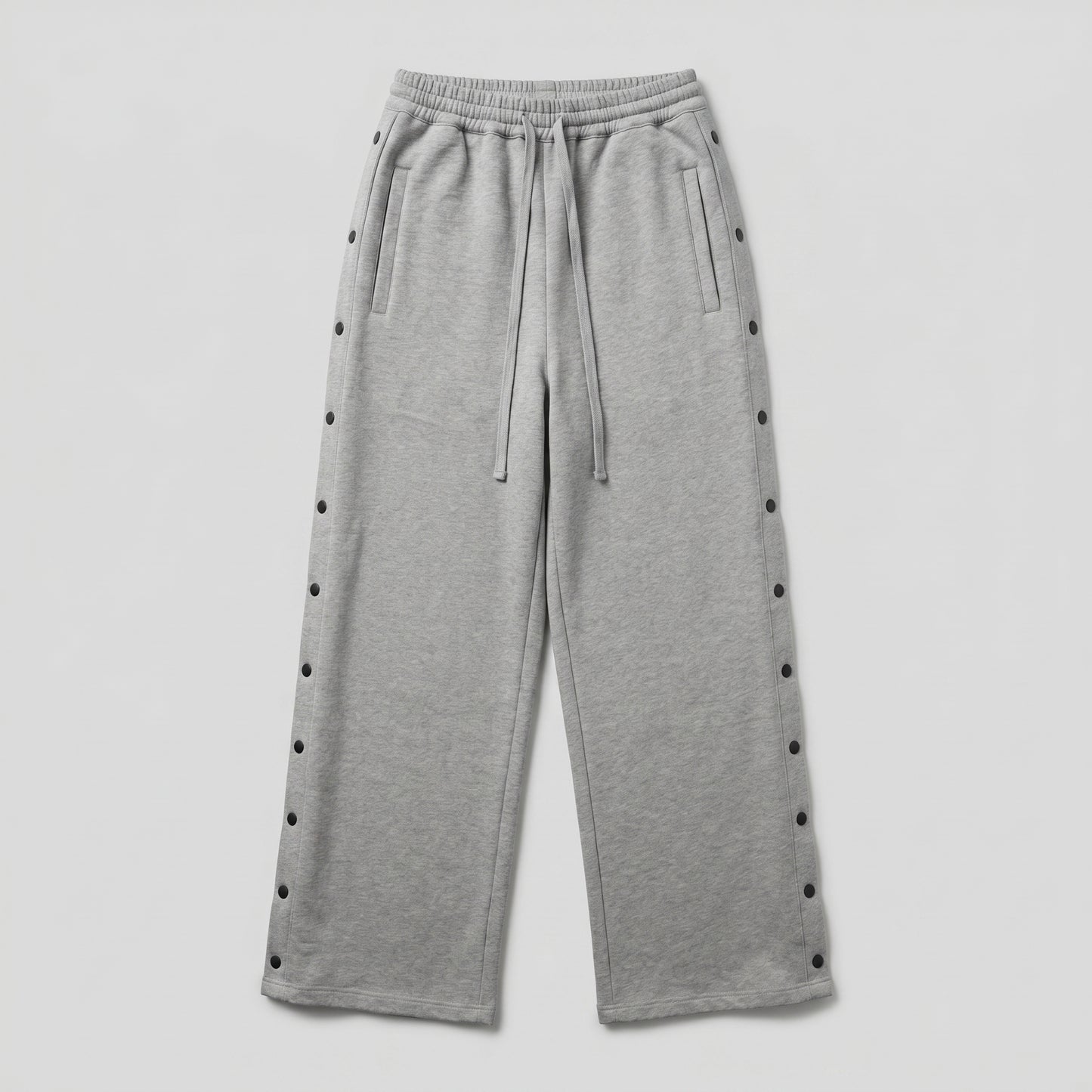 Wide Leg Snap Button Pants