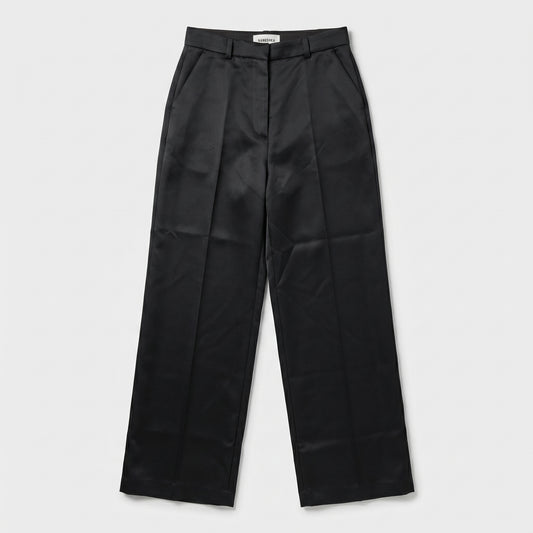 Lanai Satin Wide-Leg Trousers