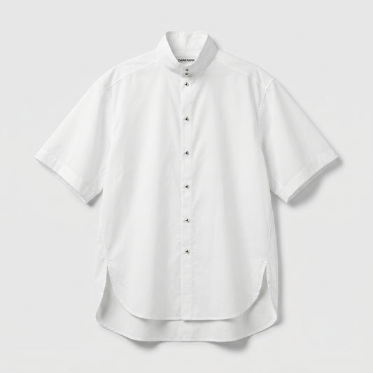 Minimalist Mandarin Collar Shirt