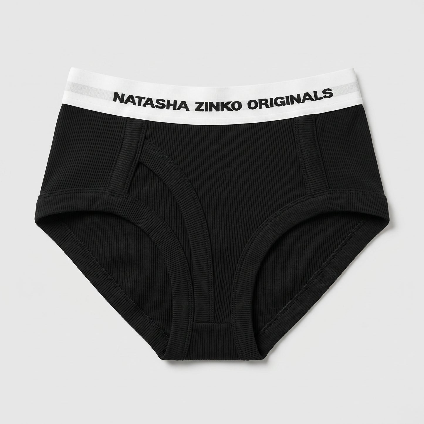 Ribbed Logo Waistband Briefs