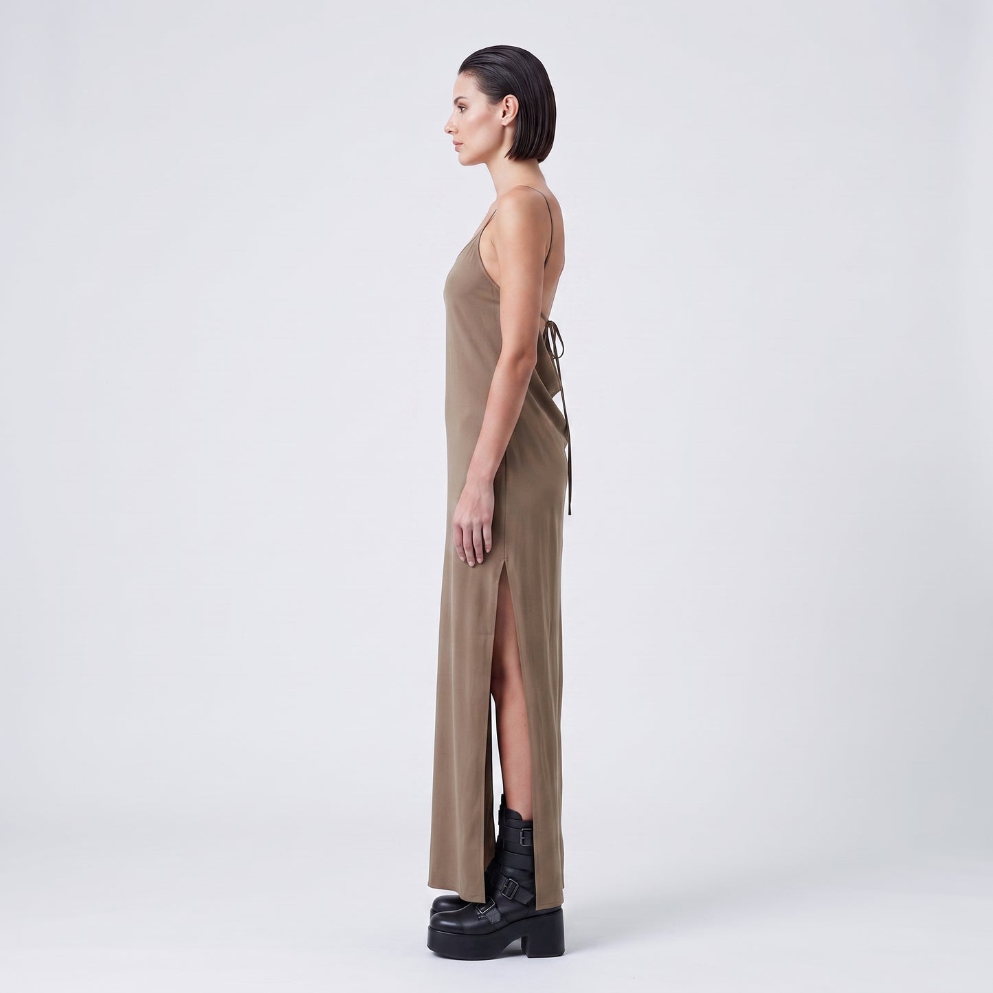 Minimalist Silk Slip Dress