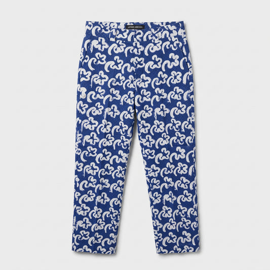 Floral Print Tailored Trousers