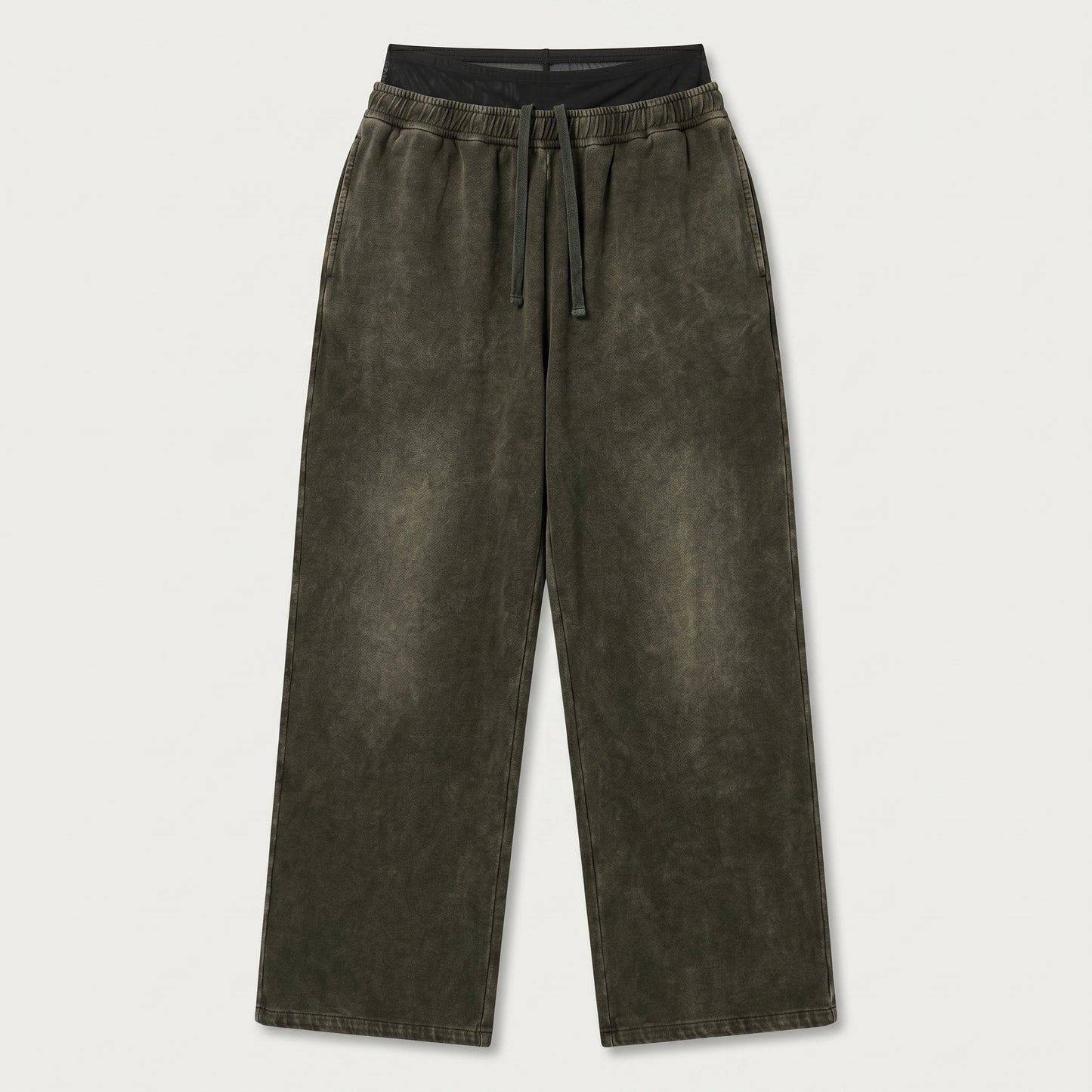 Vintage Washed Relaxed Trousers