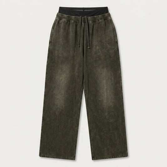 Vintage Washed Relaxed Trousers