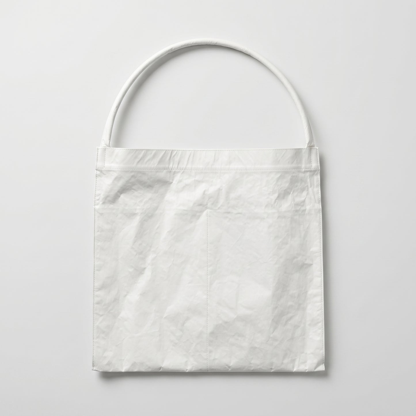 Minimalist Crinkled Shoulder Bag