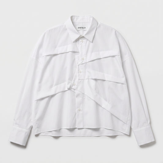 Architectural Layered Cotton Shirt