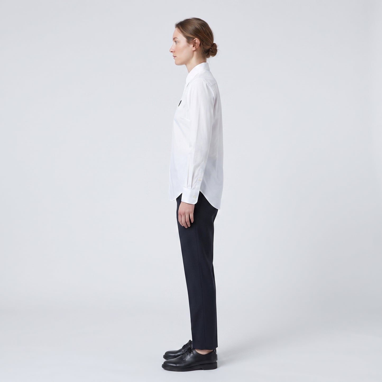Classic White Cotton Poplin Shirt