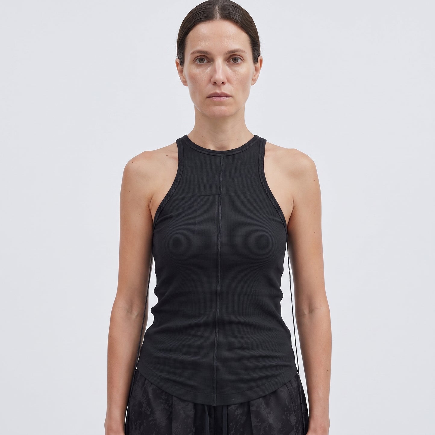 Essential Ribbed Racerback Tank