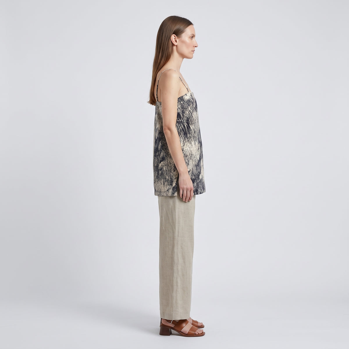 Abstract Print Camisole Top