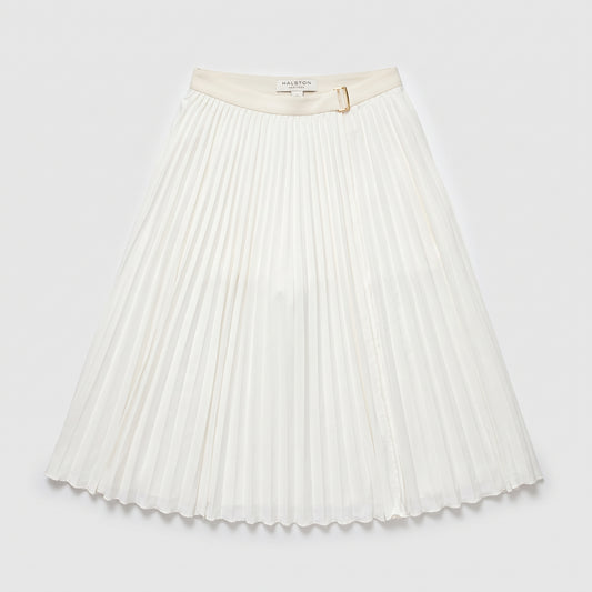 Elegant Pleated Midi Skirt