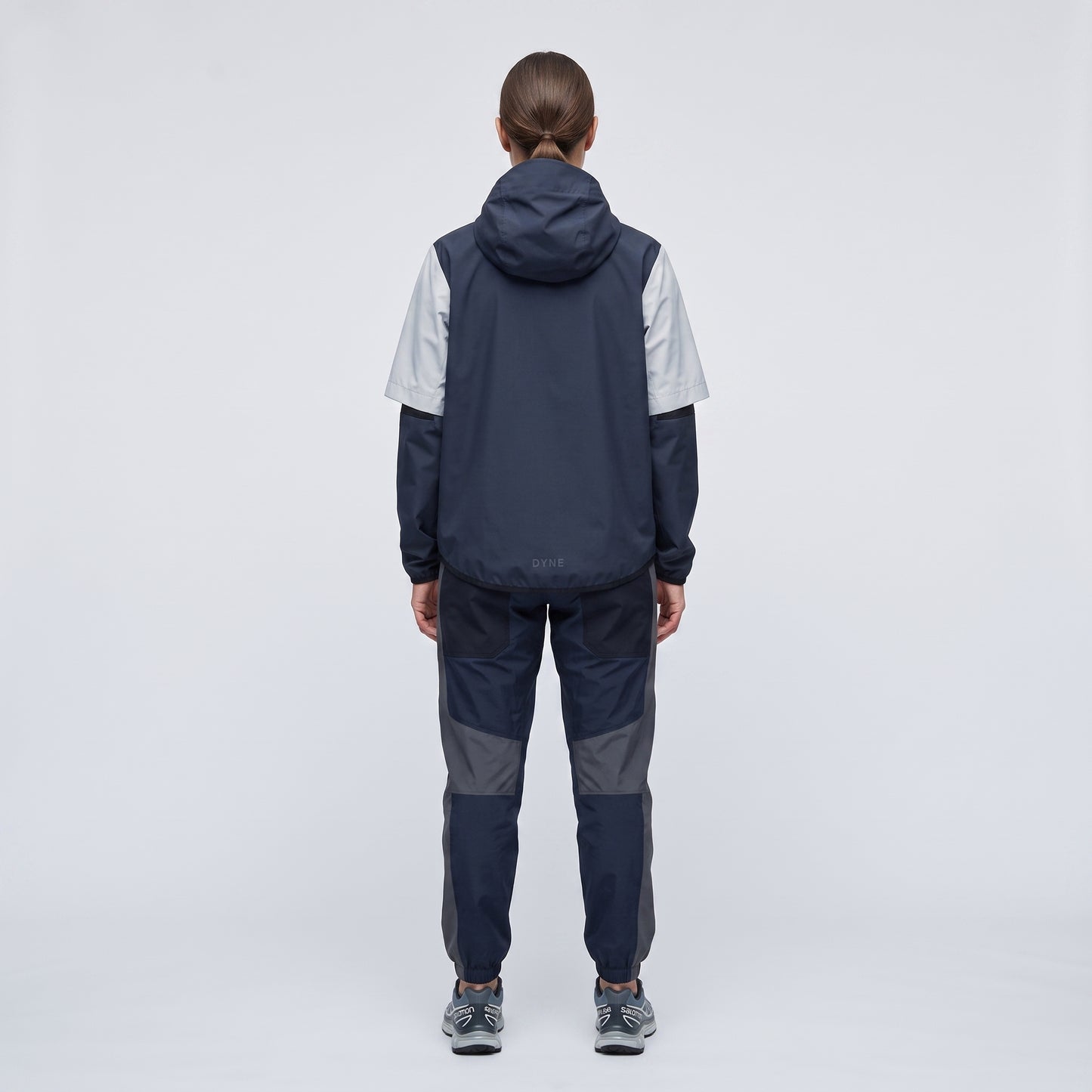 Technical Colorblock Hooded Anorak