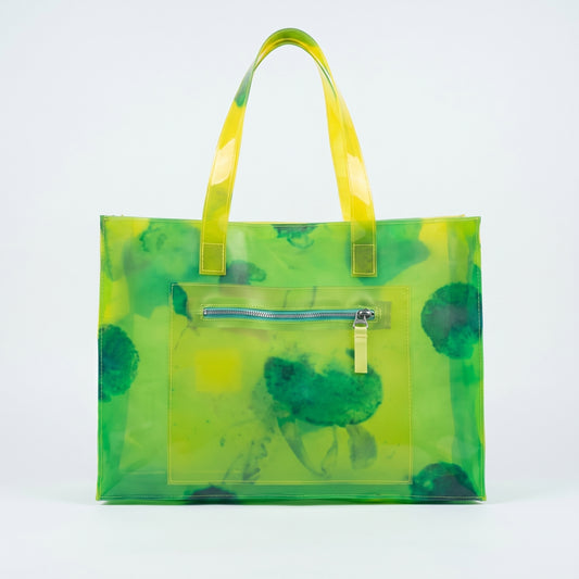 Vibrant Translucent Tote Bag