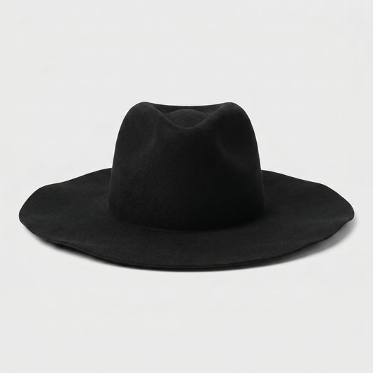 Classic Wide Brim Fedora Hat