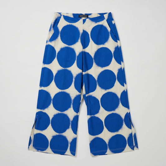 Bold Polka Dot Wide Trousers
