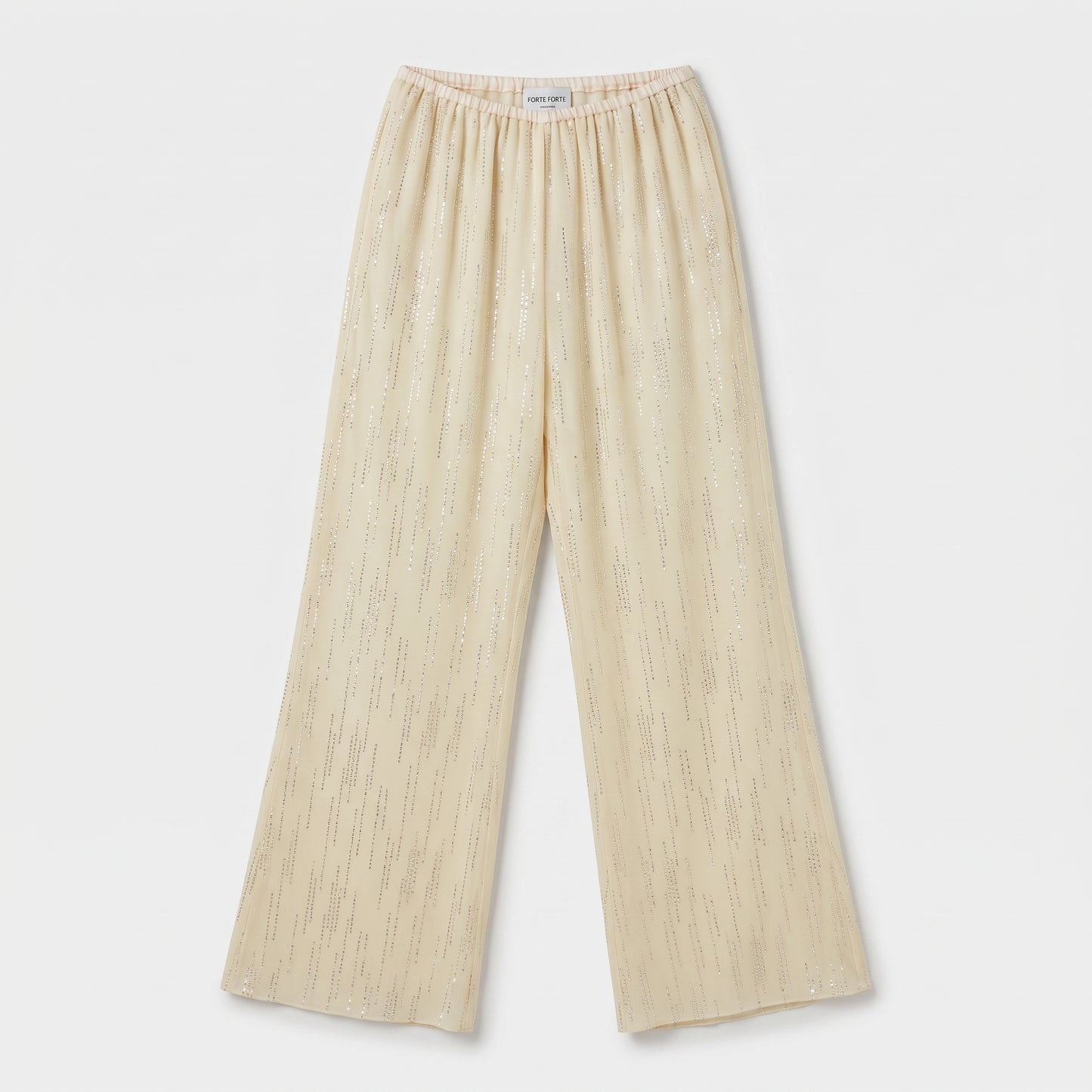 Shimmering Wide Leg Lounge Trousers