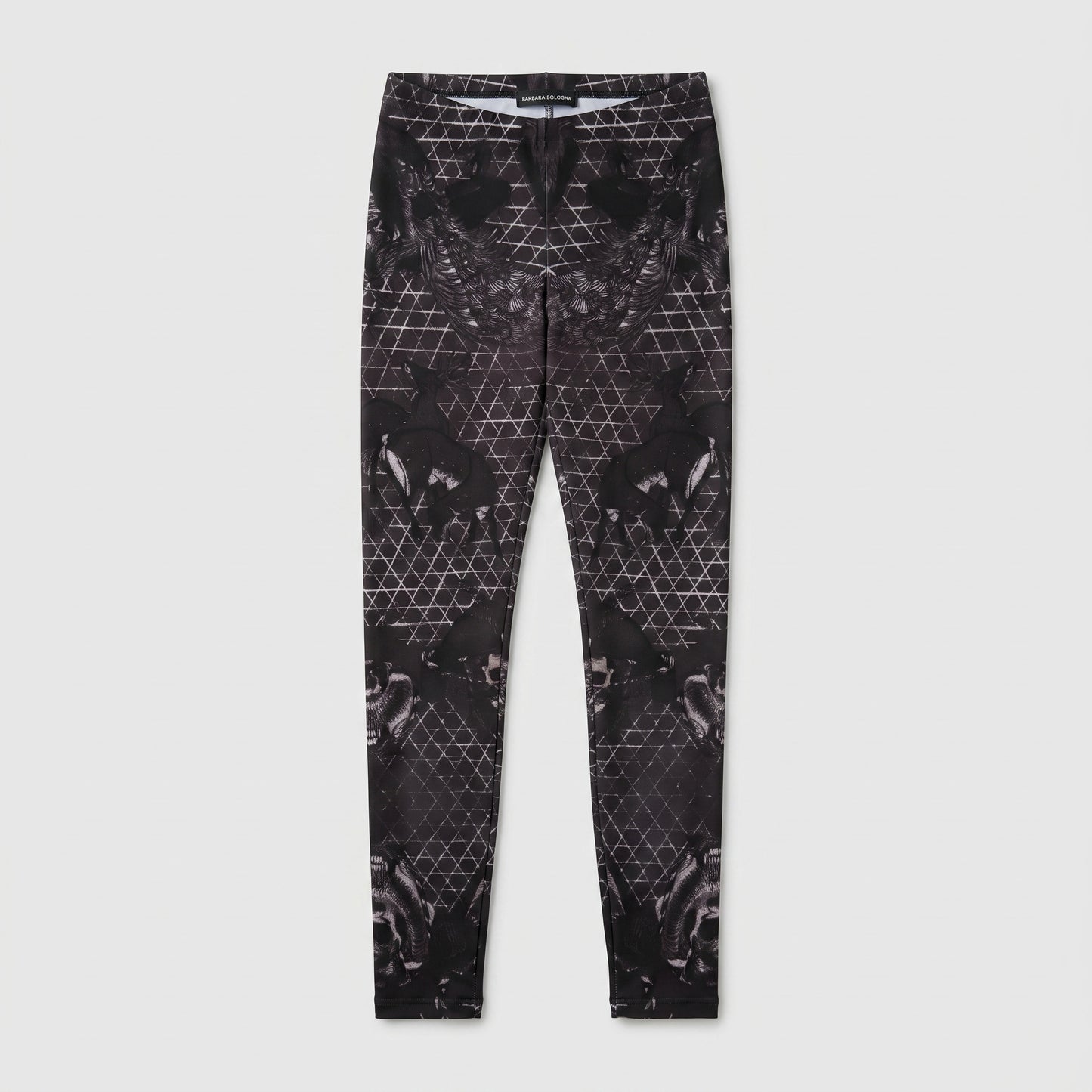 Graphic Print Stretch Leggings