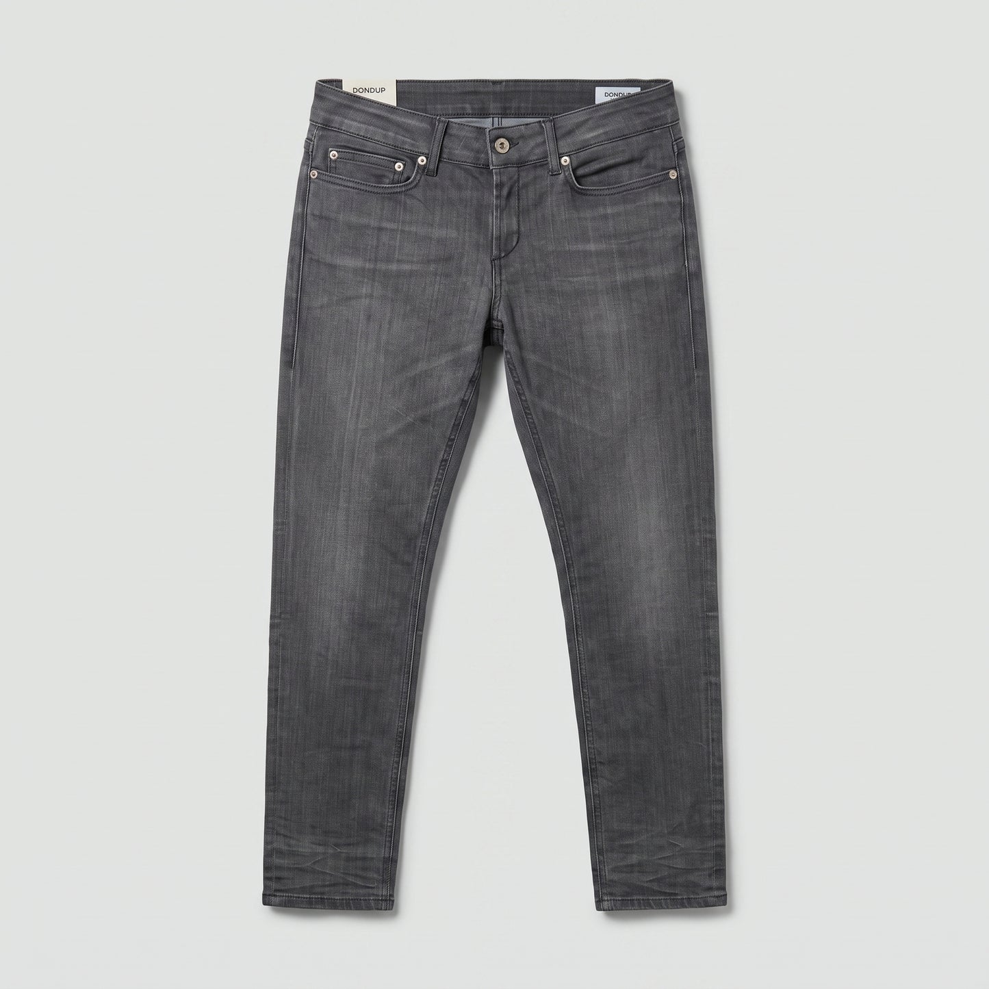 Slim Fit Grey Denim Jeans